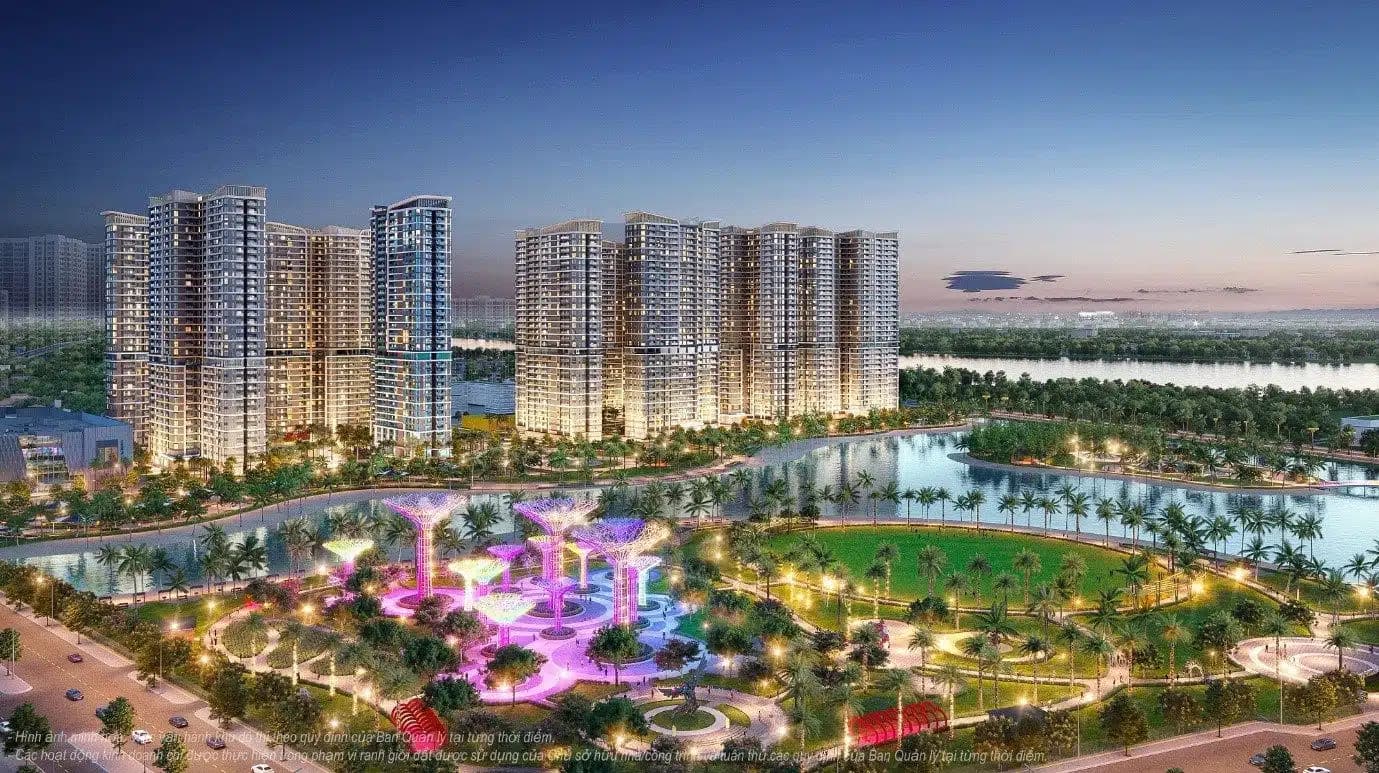 Phối cảnh chung cư Vinhomes Đan Phượng Wonder City
