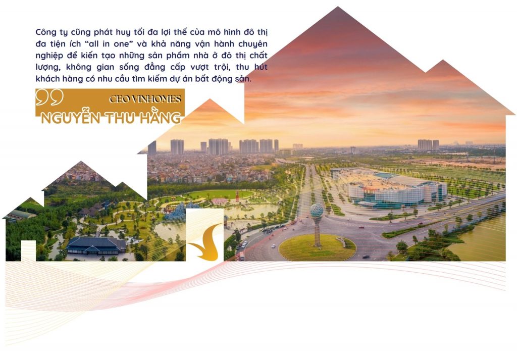 Mục tiêu trong phát triển bền vững của Vinhomes là đô thị vị nhân sinh