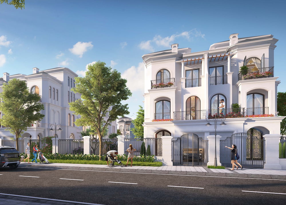 Phân khu Bình Minh 6 Biệt thự Song Lập tại Vinhomes Đan Phượng