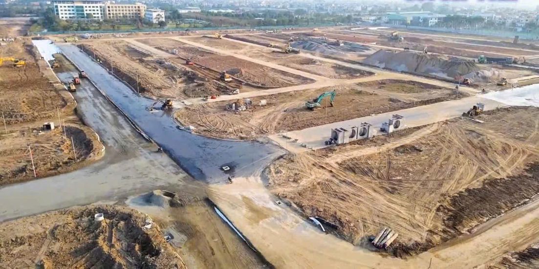 Tiến độ phân khu Bình Minh tại Vinhomes Đan Phượng