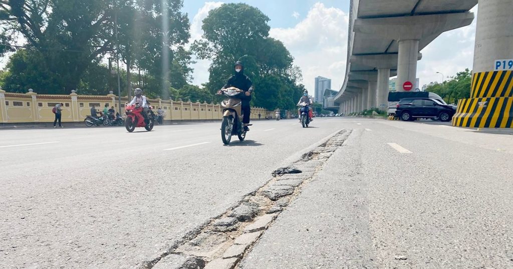 QL32 đoạn Cầu Diễn - Nhổn