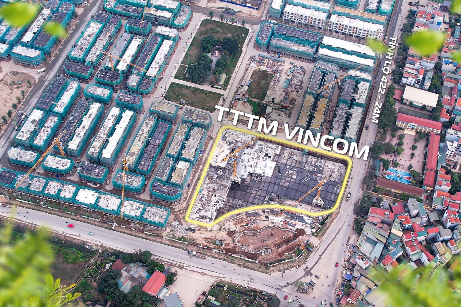 Tiến độ TTTM Vincom Wonder City tháng 1/2026 Tiến độ TTTM Vincom Wonder City tháng 1/2026