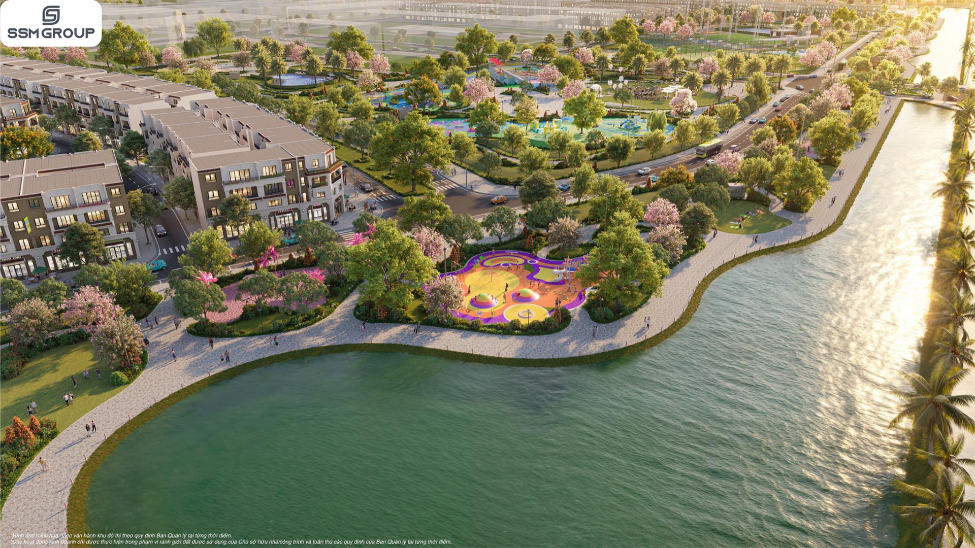 Công viên chạy bộ Mùa Xuân – Đường chạy bộ dài 1.500m giữa không gian xanh mát. Sân chơi cát sắc màu – Thiên đường sống Công viên chạy bộ Mùa Xuân – Đường chạy bộ dài 1.500m giữa không gian xanh mát. Sân chơi cát sắc màu – Thiên đường sống